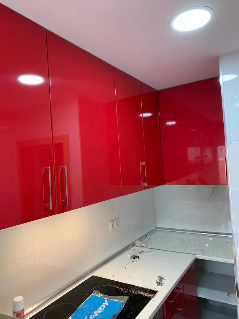 Kitchen of Duplexes for rent in Madrid  with Oven
