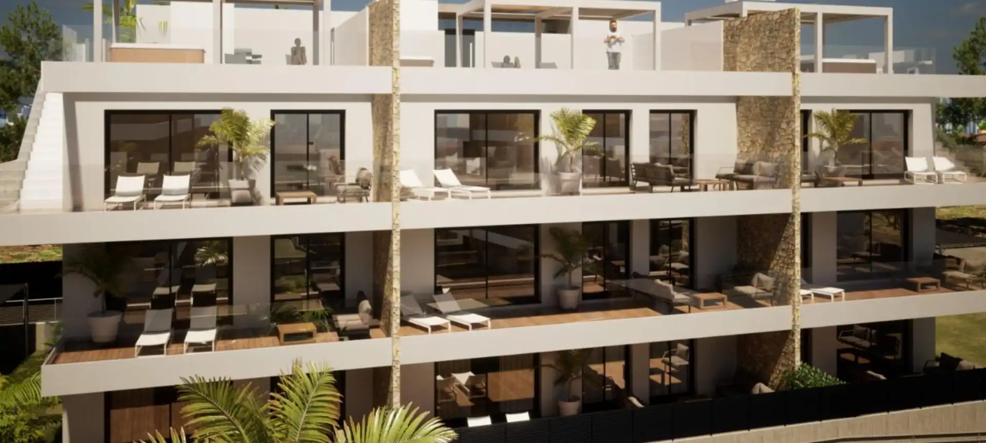 Apartment mit Pool zum Verkauf in Balcón de Finestrat - Terra Marina, imagen 9