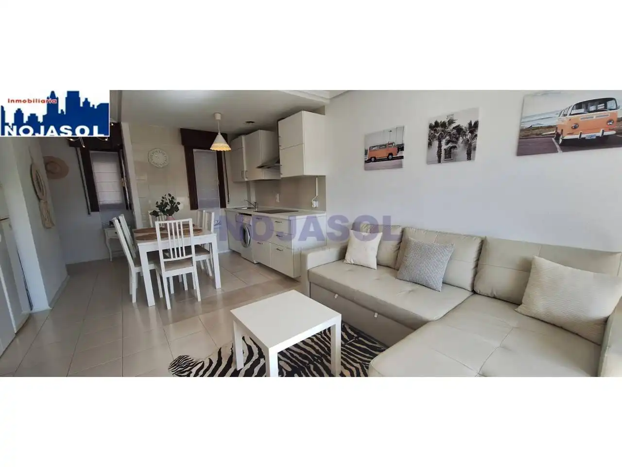 Wohnzimmer von Maisonette zur Miete in Noja mit Terrasse und Möbliert