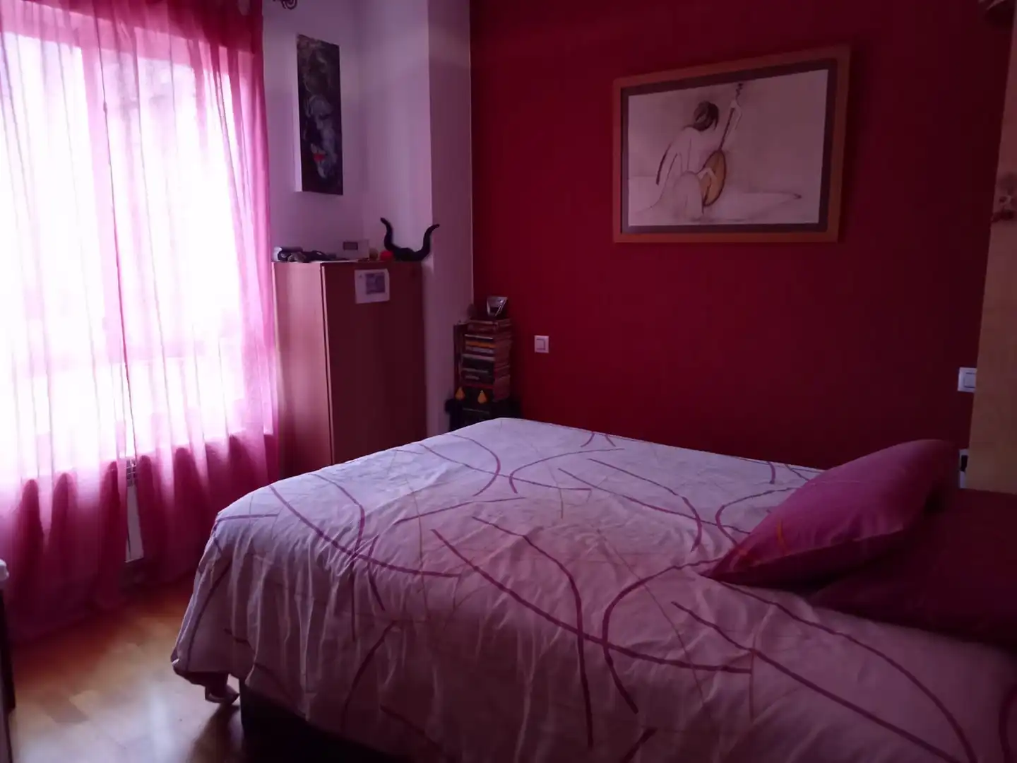 Schlafzimmer von Wohnung zum Verkauf in Madrid mit Klimaanlage, Heizung und Möbliert