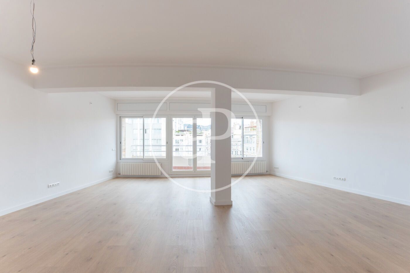 Sala d'estar de Pis de lloguer en  Barcelona Capital amb Aire condicionat, Calefacció i Terrassa