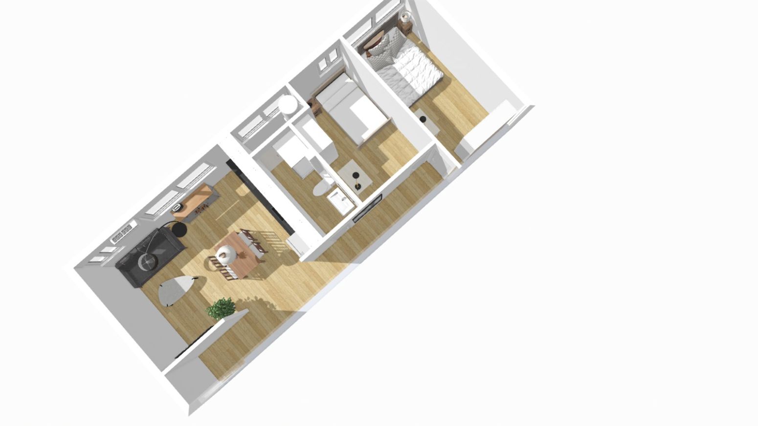 Flat to rent in  Barcelona Capital  with Heating