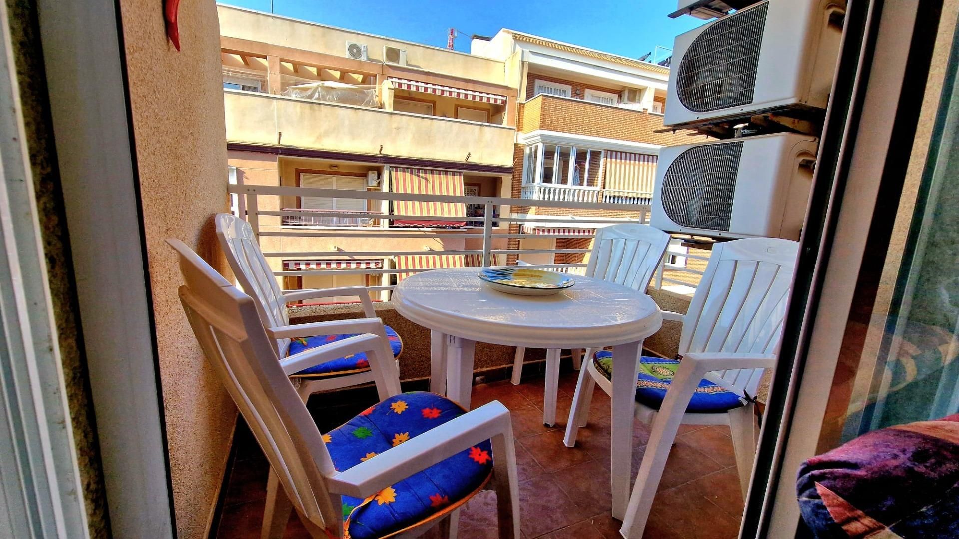 Terrace of Flat for sale in Torrevieja  with Terrace, Balcony and Community pool