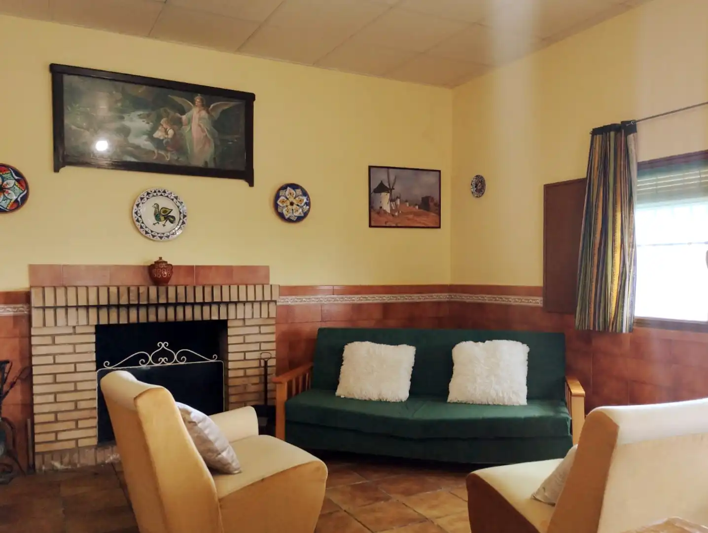 Living room of Country homes for sale in El Campillo (Huelva)  with Terrace and Furnished