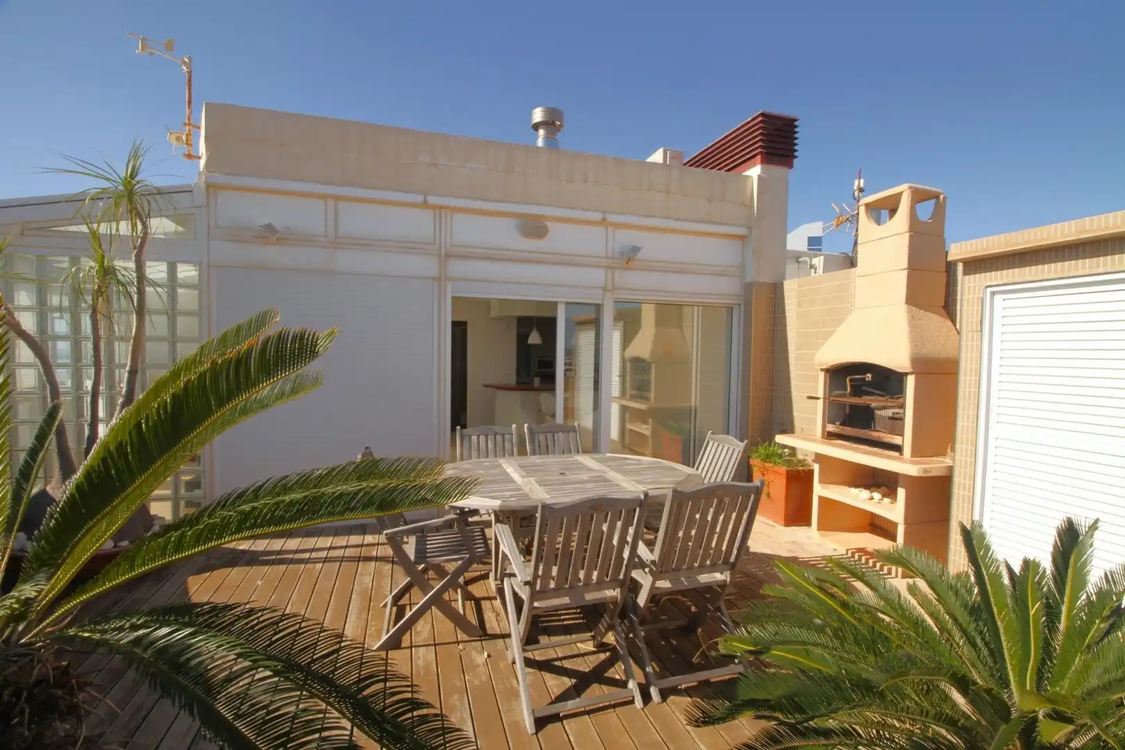 Terrace of Apartments for sale in Calpe / Calp  with Air Conditioner, Heating and Private garden