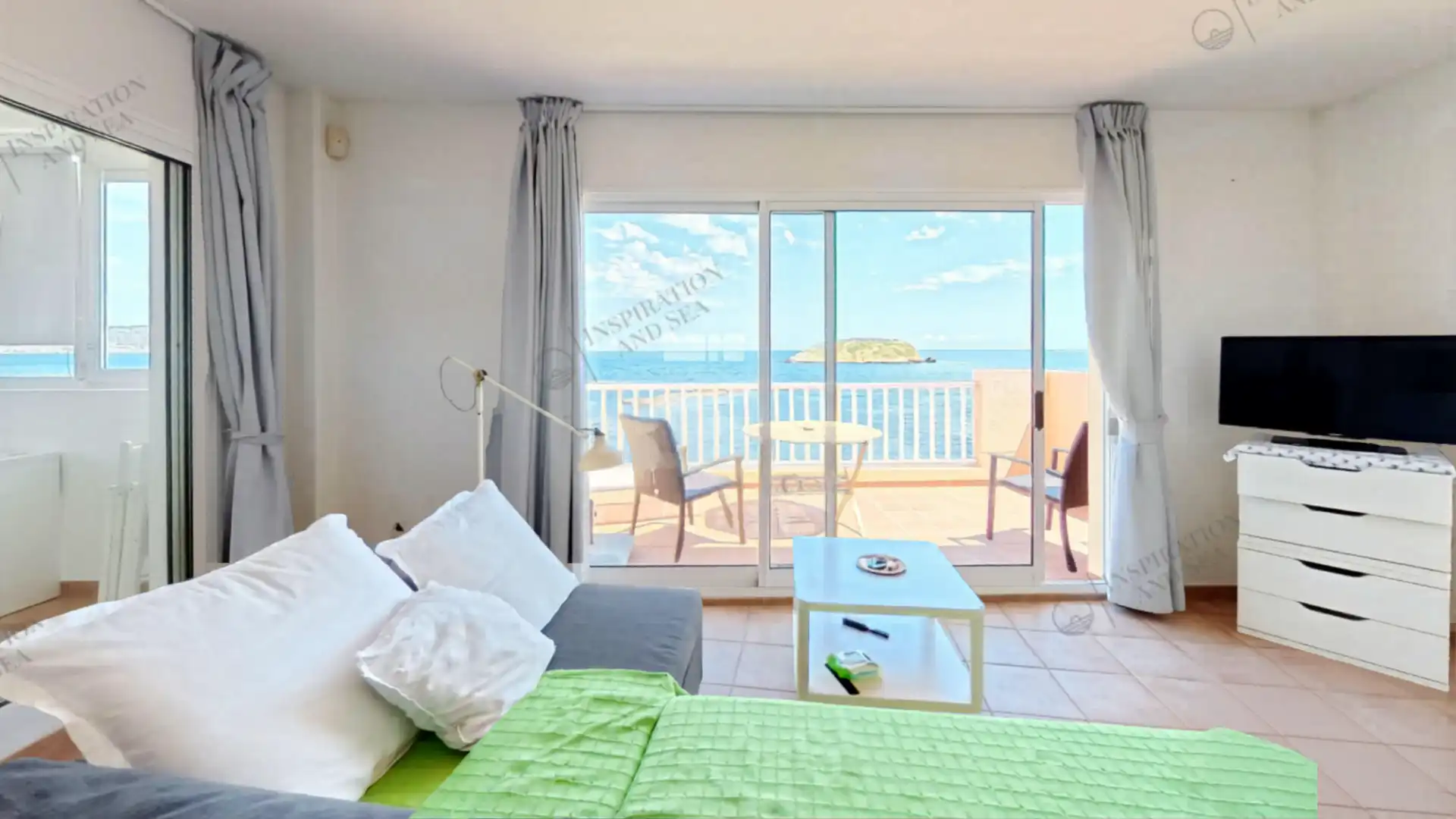 Balcony of Flat for sale in Santa Eulària des Riu  with Air Conditioner and Terrace
