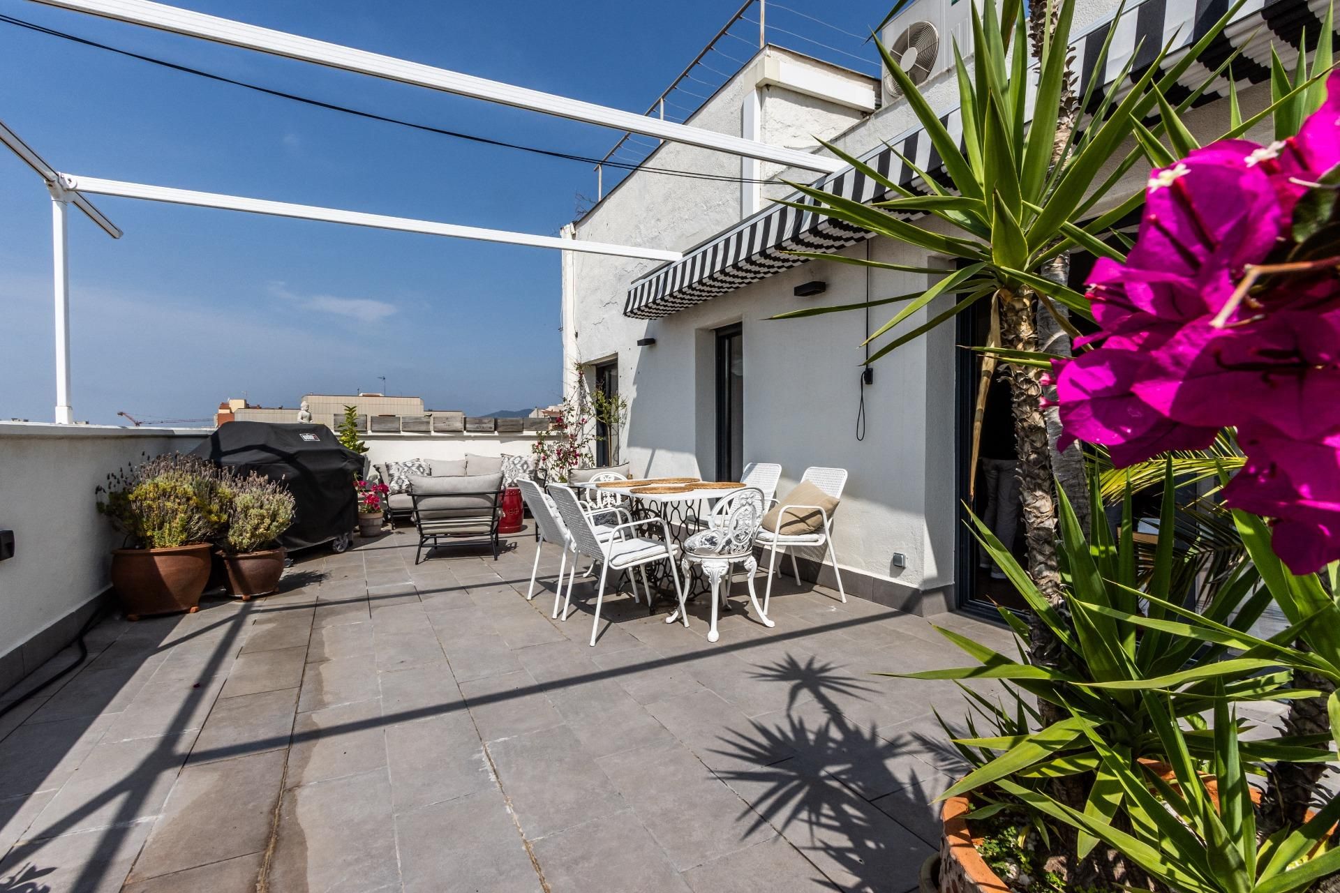 Terrace of Flat for sale in Terrassa  with Air Conditioner, Heating and Terrace