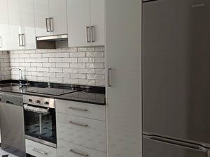 Kitchen of Apartment to rent in A Coruña Capital   with Furnished
