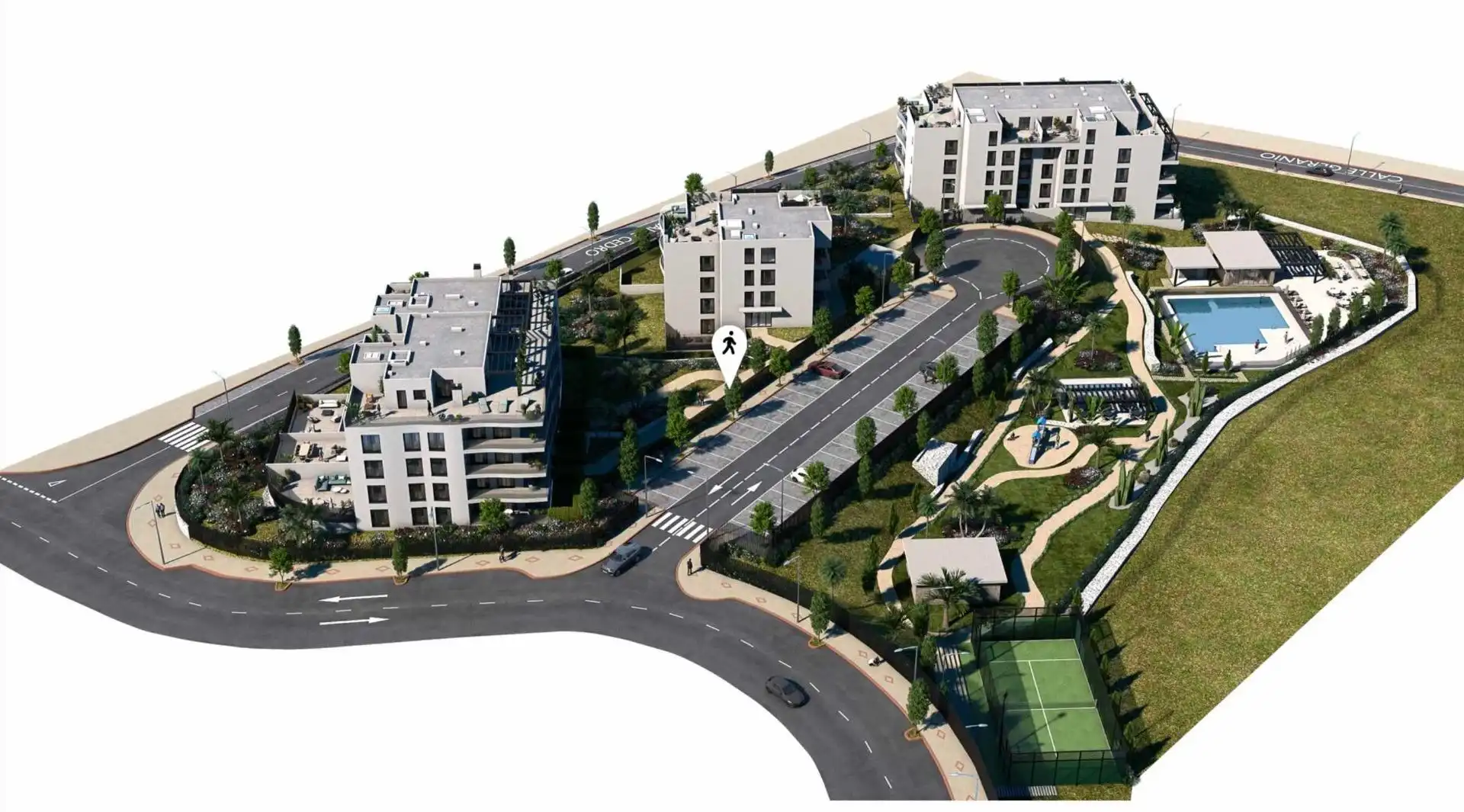 Apartament amb piscina en venda a El Faro de Calaburra - Chaparral, imagen 14