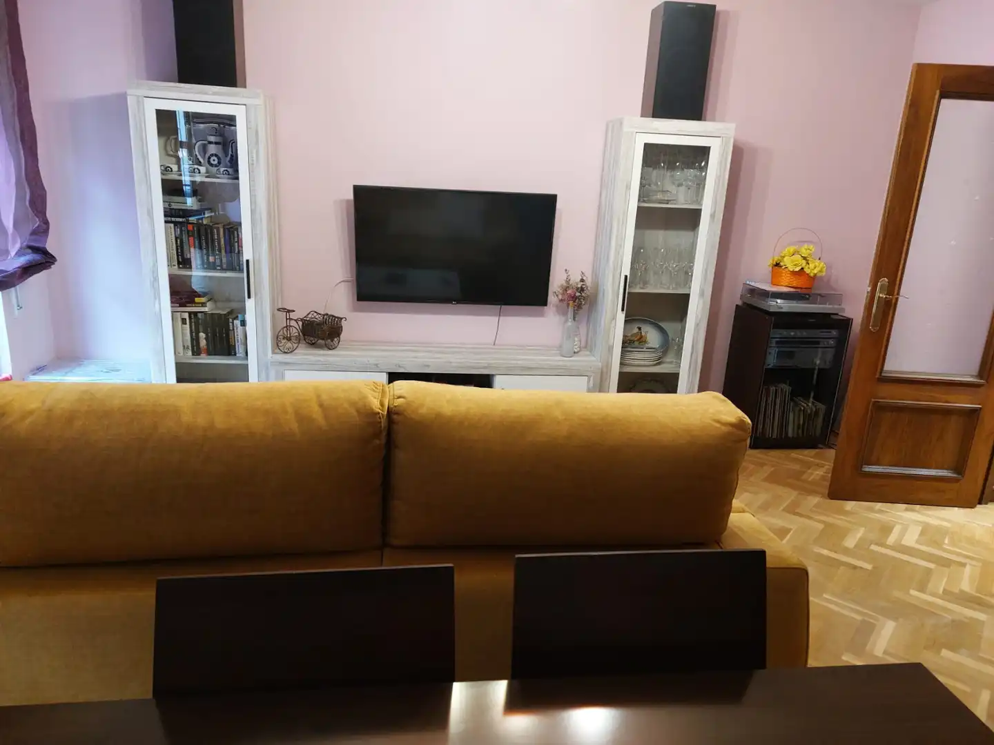 Sala de estar de Dúplex en venta en Salamanca con Calefacción, Parquet y Terraza