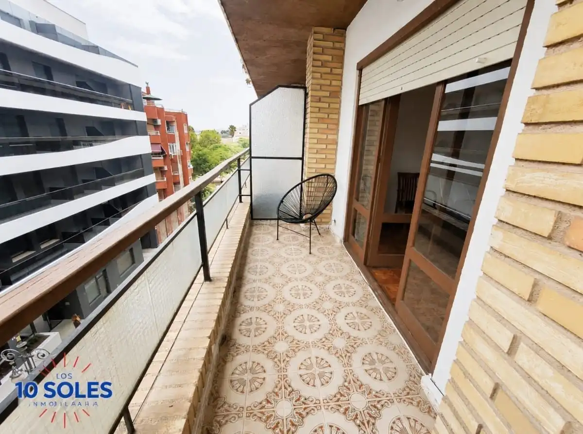 Terraza de Apartamento de alquiler en Orihuela con Amueblado