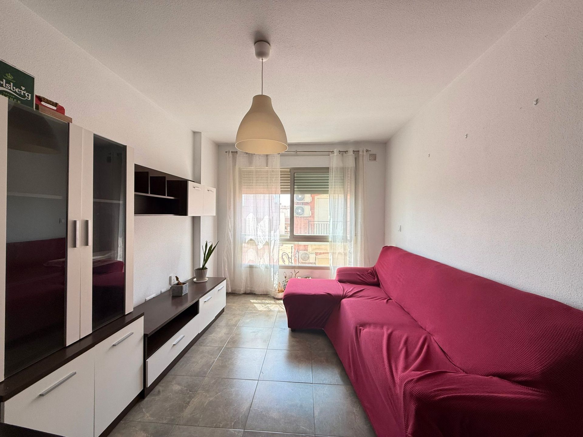 Sala d'estar de Apartament en venda en  Murcia Capital amb Traster i Moblat