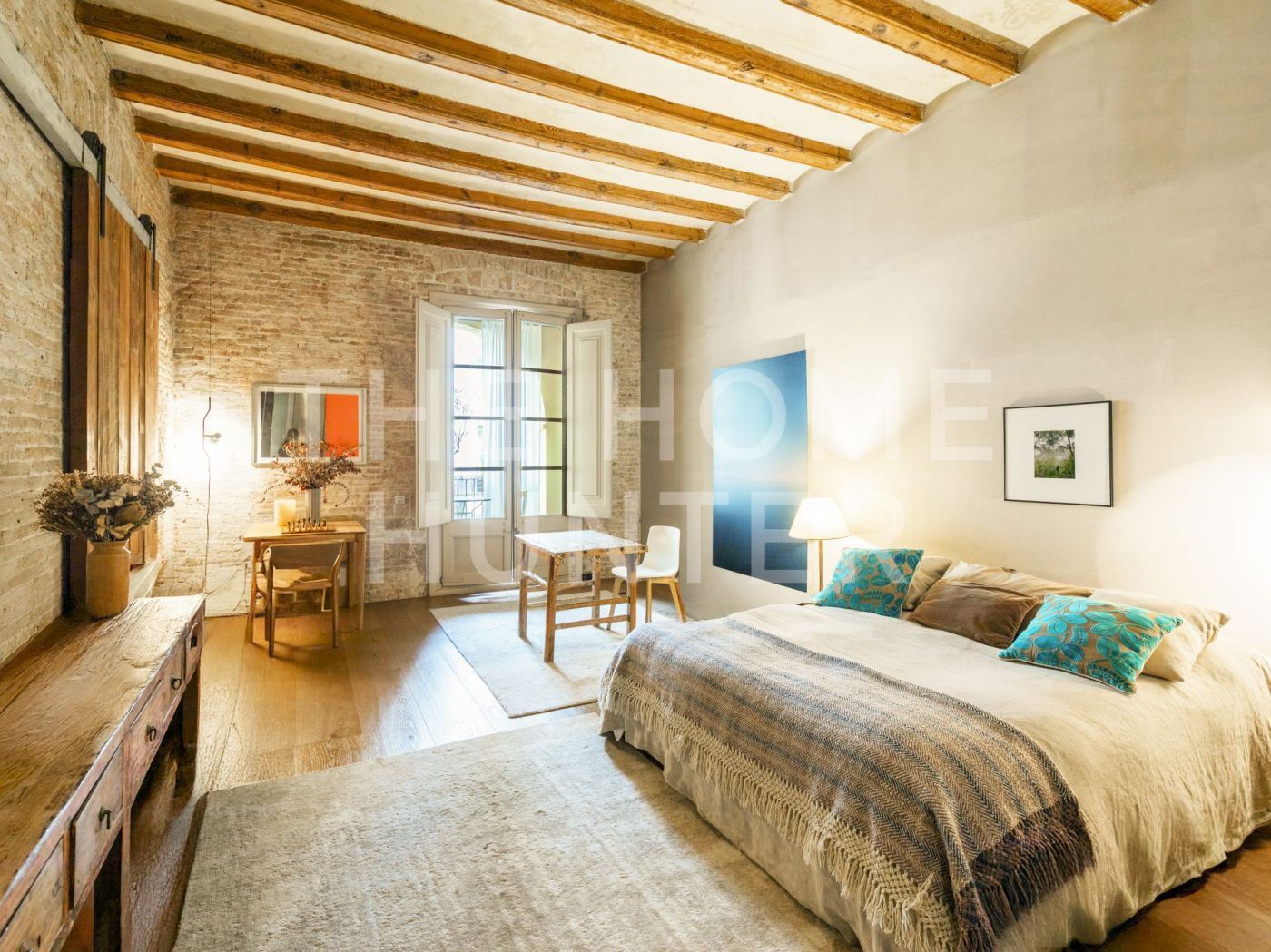 Bedroom of Flat for sale in  Barcelona Capital  with Air Conditioner, Heating and Terrace