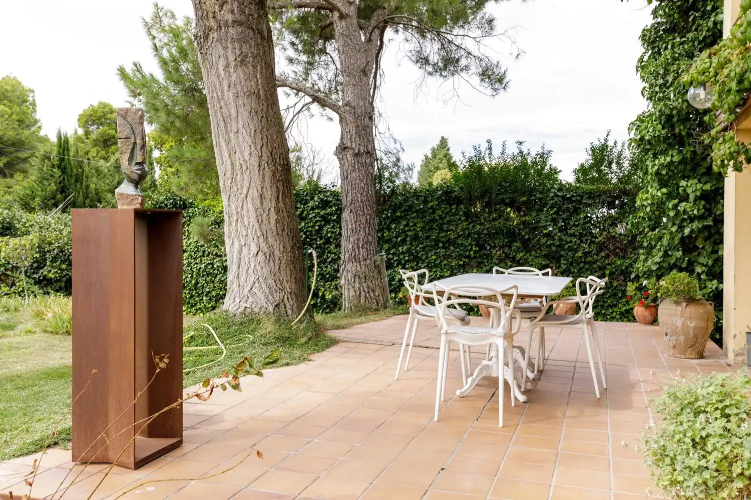 Terrassa de Casa o xalet en venda en Zaragoza amb Aire condicionat, Calefacció i Jardí privat