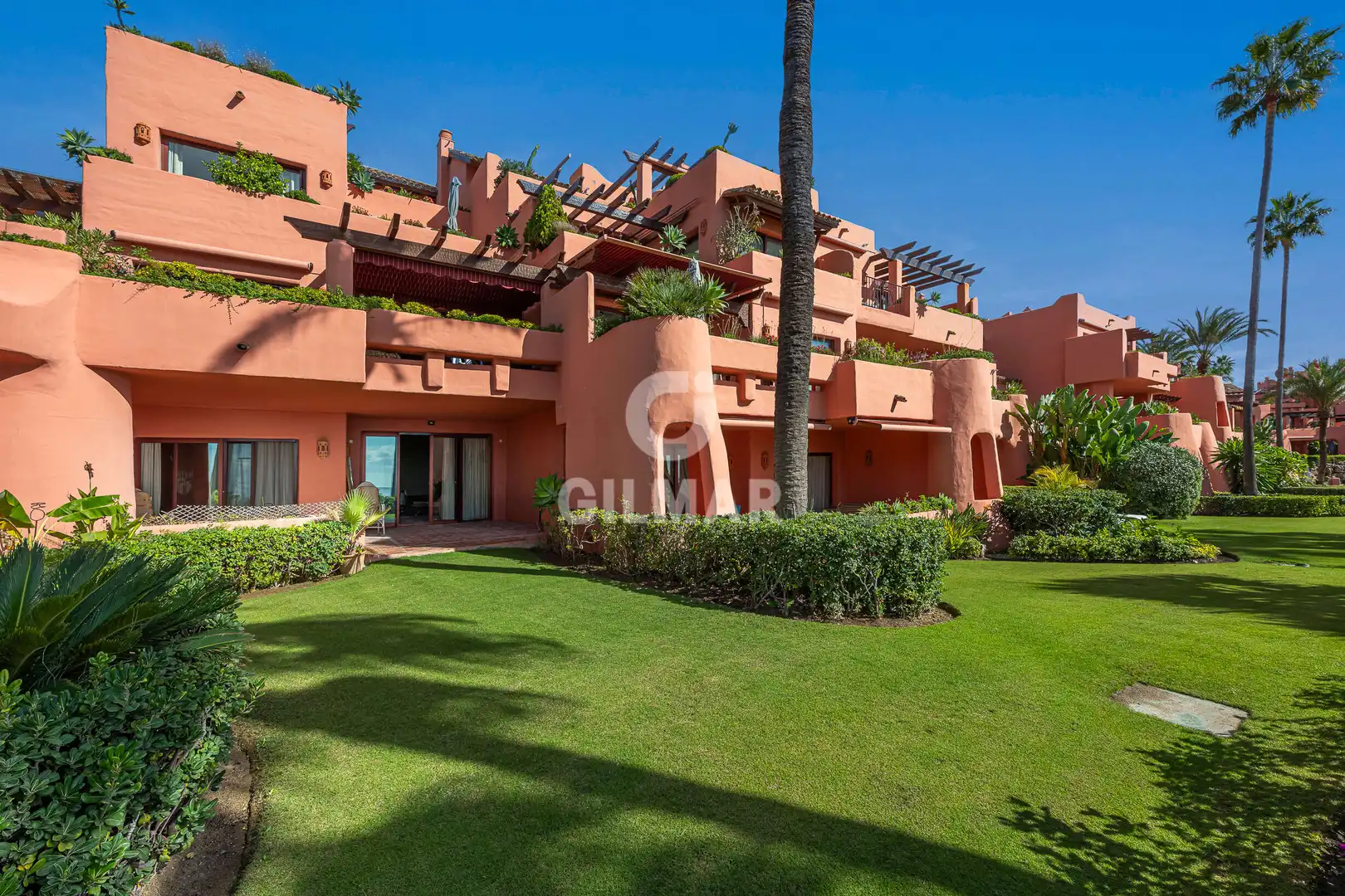 Garden of Apartments for sale in Estepona  with Heating, Private garden and Balcony