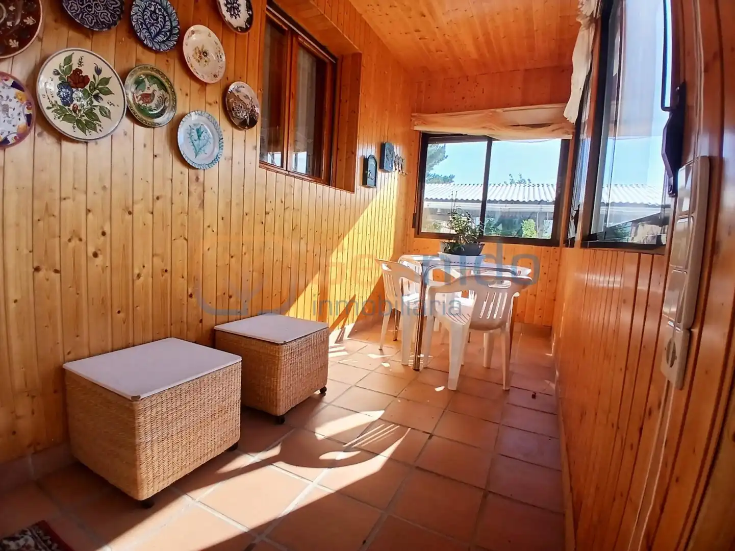 Terraza de Casa o chalet en venta en Aldealengua de Pedraza con Calefacción, Parquet y Terraza