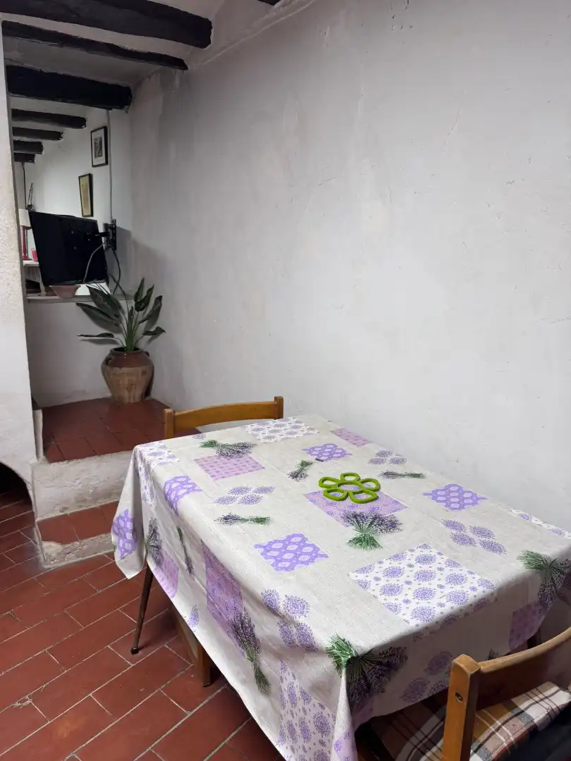 Menjador de Casa adosada en venda en Blancafort amb Terrassa, Moblat i Forn