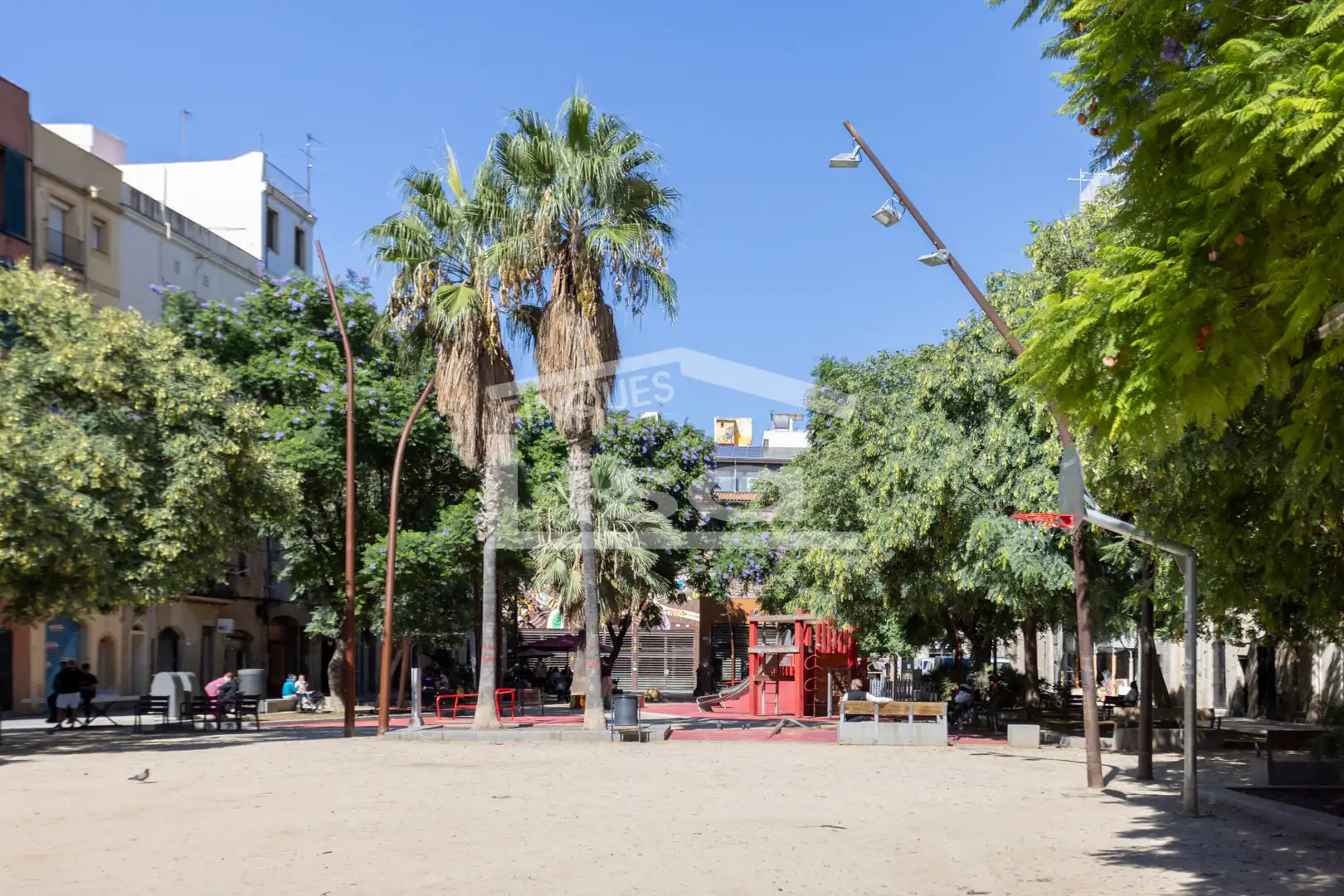 Vista exterior de Piso en venta en Barcelona con Aire acondicionado, Calefacción y Parquet