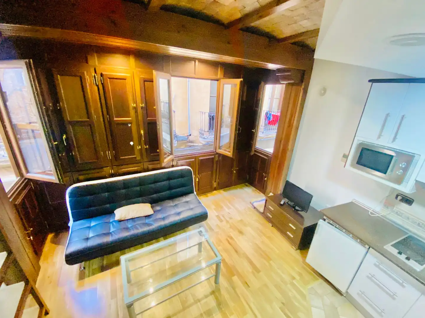 Wohnzimmer von Maisonette zur Miete in Granada mit Klimaanlage, Heizung und Parkett