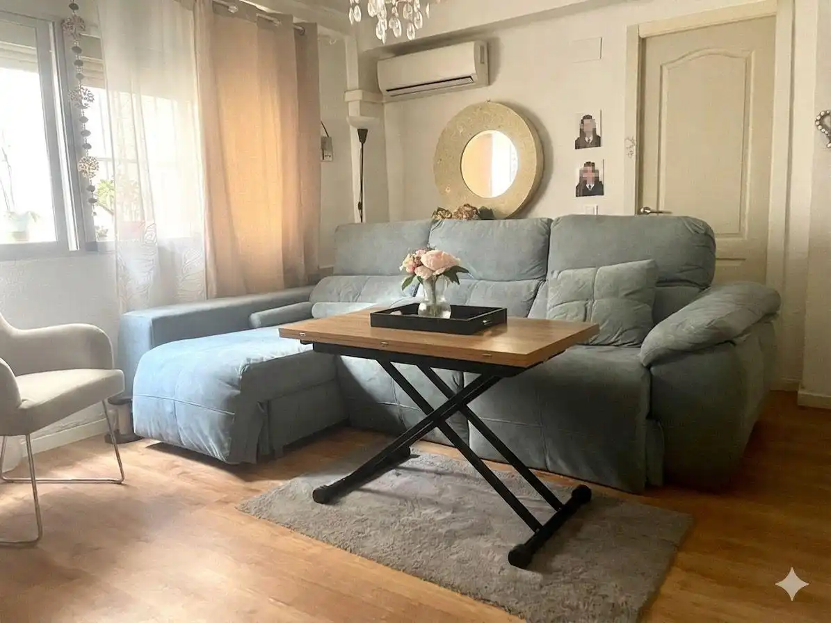 Living room of Flat for sale in Málaga  with Air Conditioner
