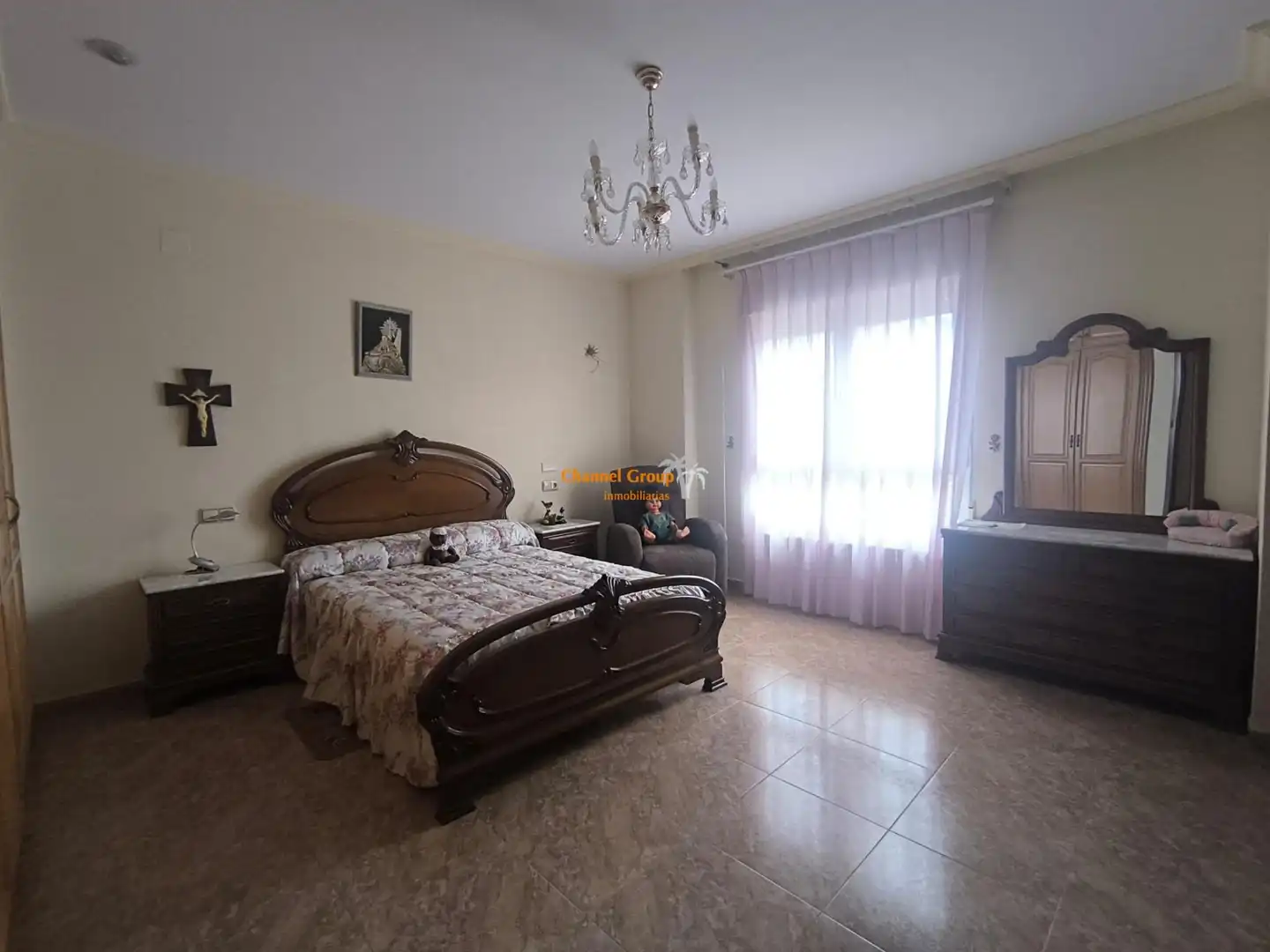 Habitación de Casa o chalet en venta en Elche / Elx con Aire acondicionado, Jardín privado y Balcón