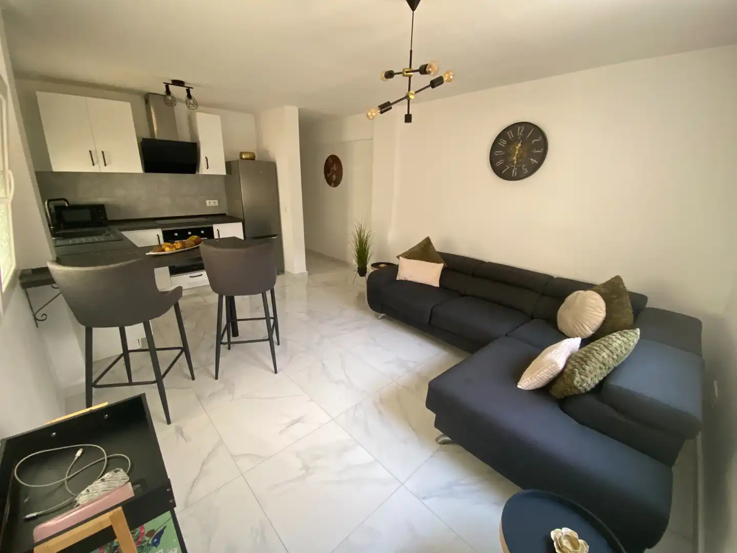Sala de estar de Piso de alquiler en Quart de Poblet con Aire acondicionado, Amueblado y Lavadora