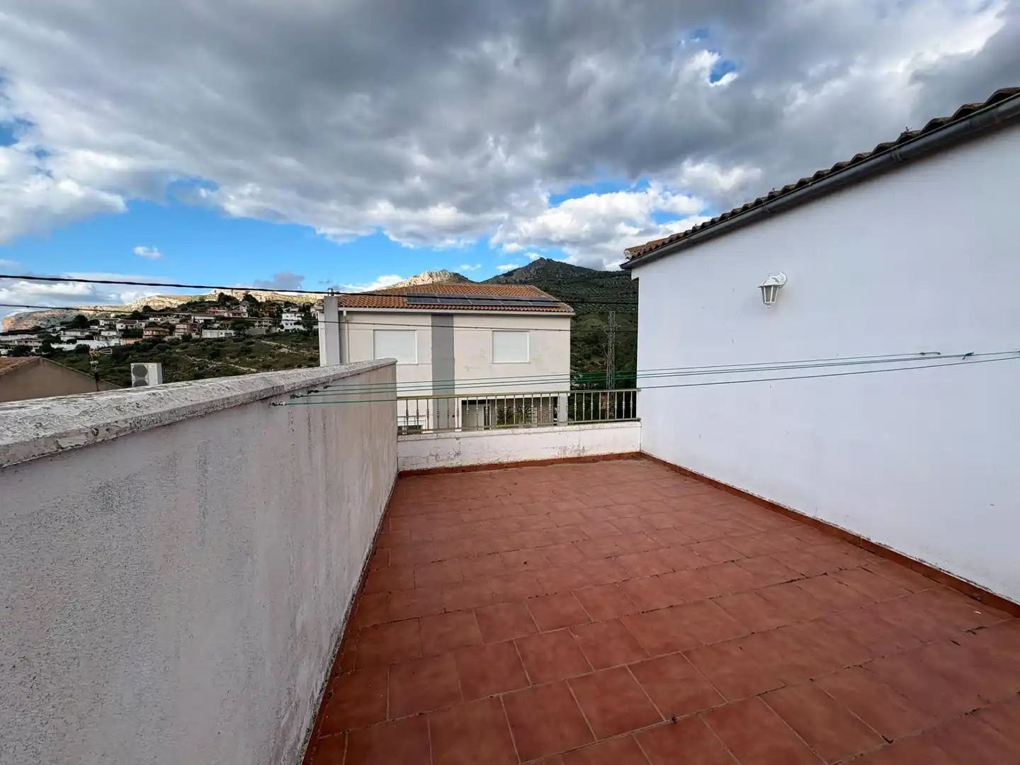 Vista exterior de Casa adosada en venda en Los Villares amb Terrassa