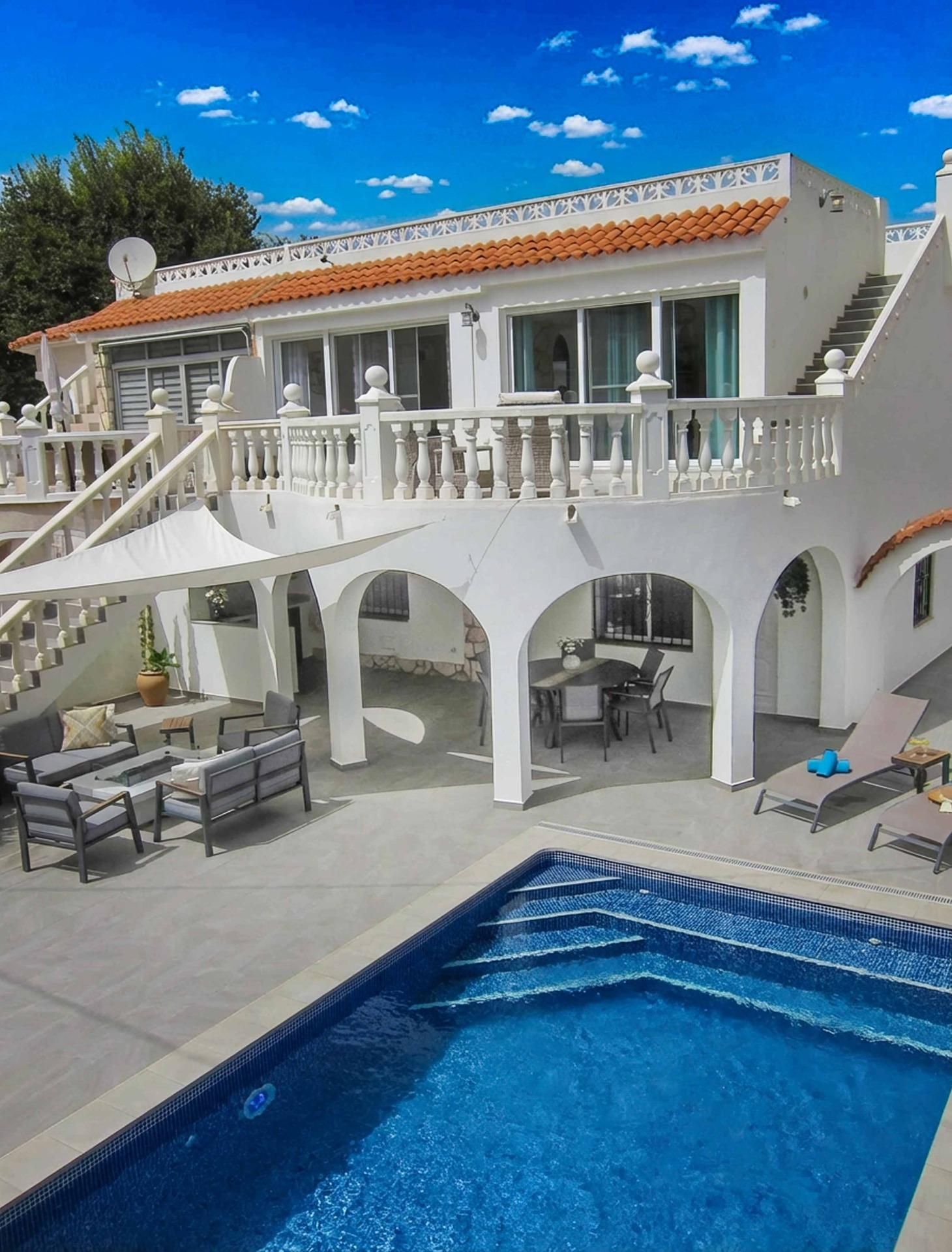 Terrassa de Casa adosada en venda en L'Alfàs del Pi amb Aire condicionat, Terrassa i Traster