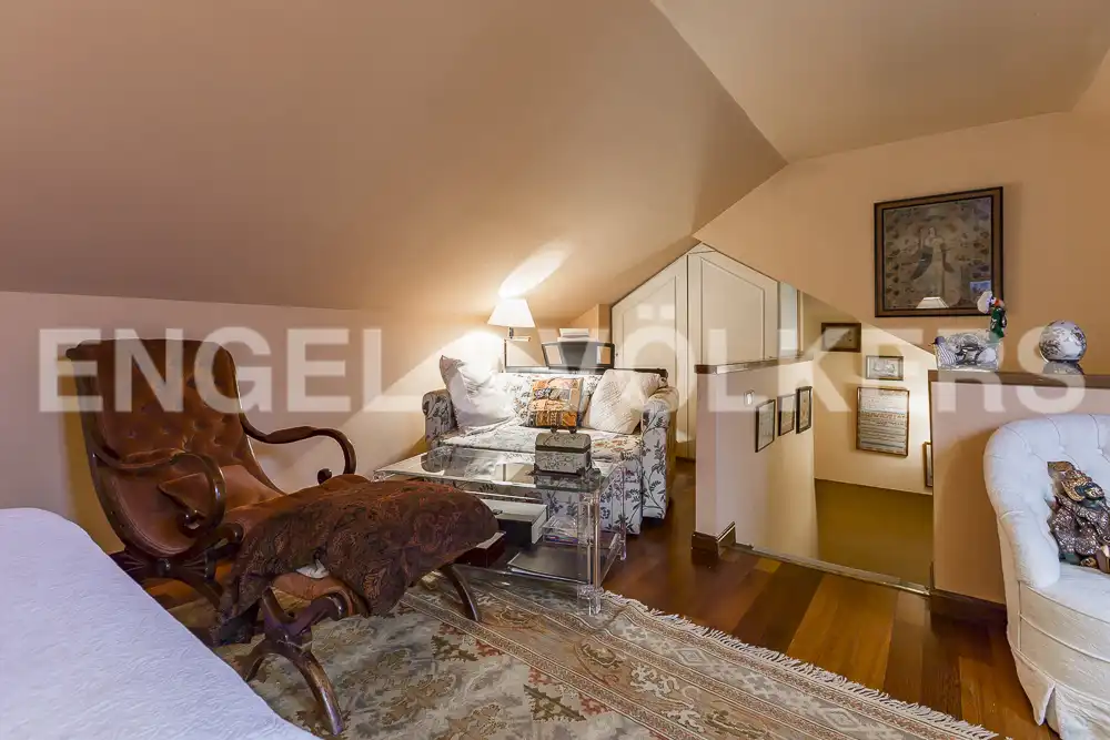 Bedroom of Houses for sale in Madrid  with Air Conditioner, Heating and Private garden