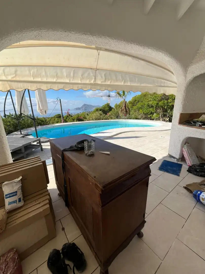 Piscina de Casa o xalet en venda en Altea amb Aire condicionat, Calefacció i Jardí privat