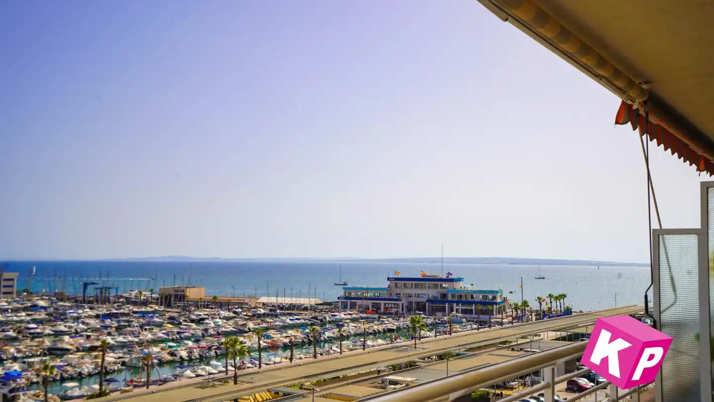 Terrasse von Wohnung zum Verkauf in Santa Pola mit Klimaanlage, Heizung und Terrasse
