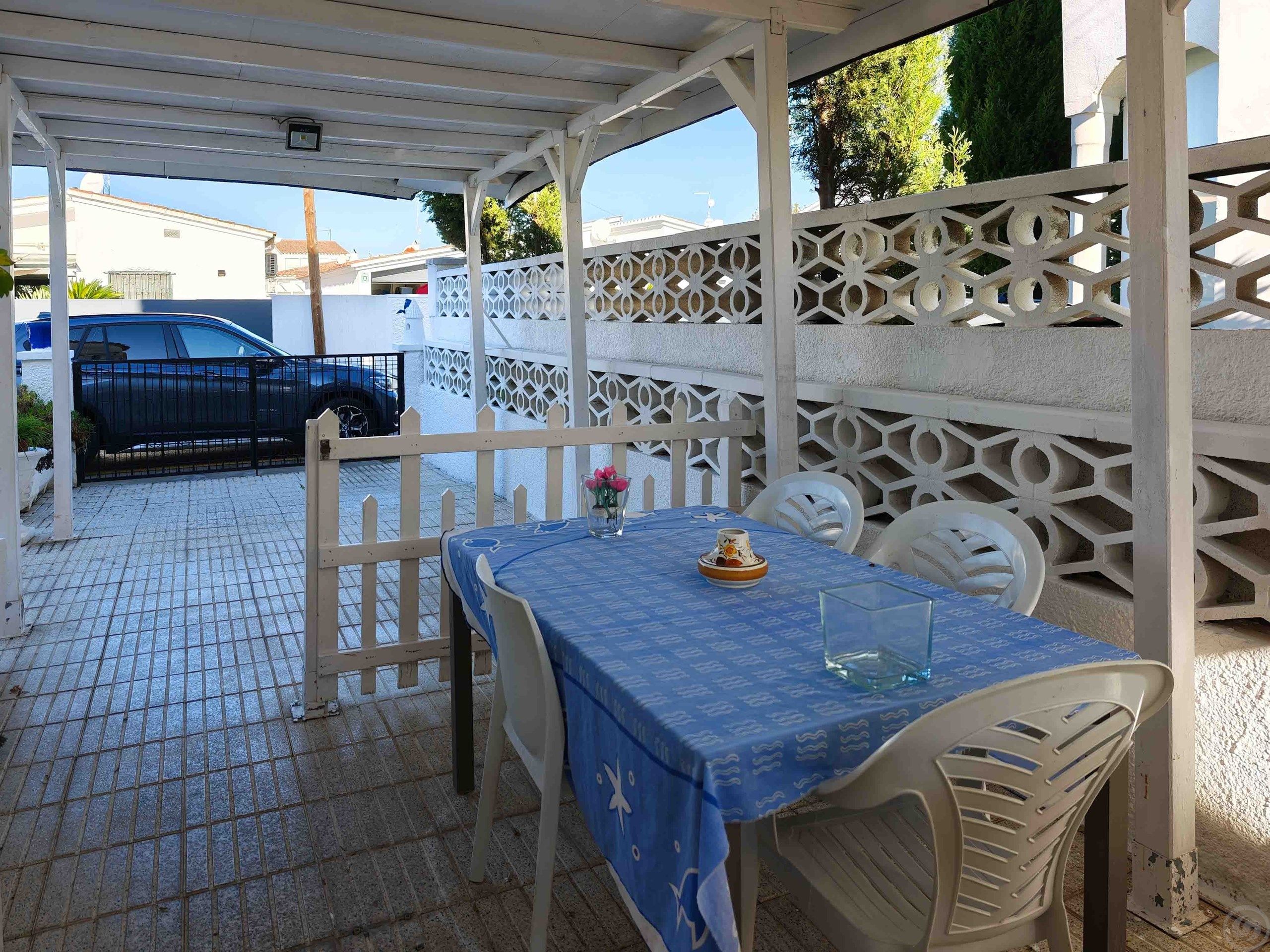 Terrace of Single-family semi-detached for sale in Empuriabrava  with Heating, Terrace and Balcony