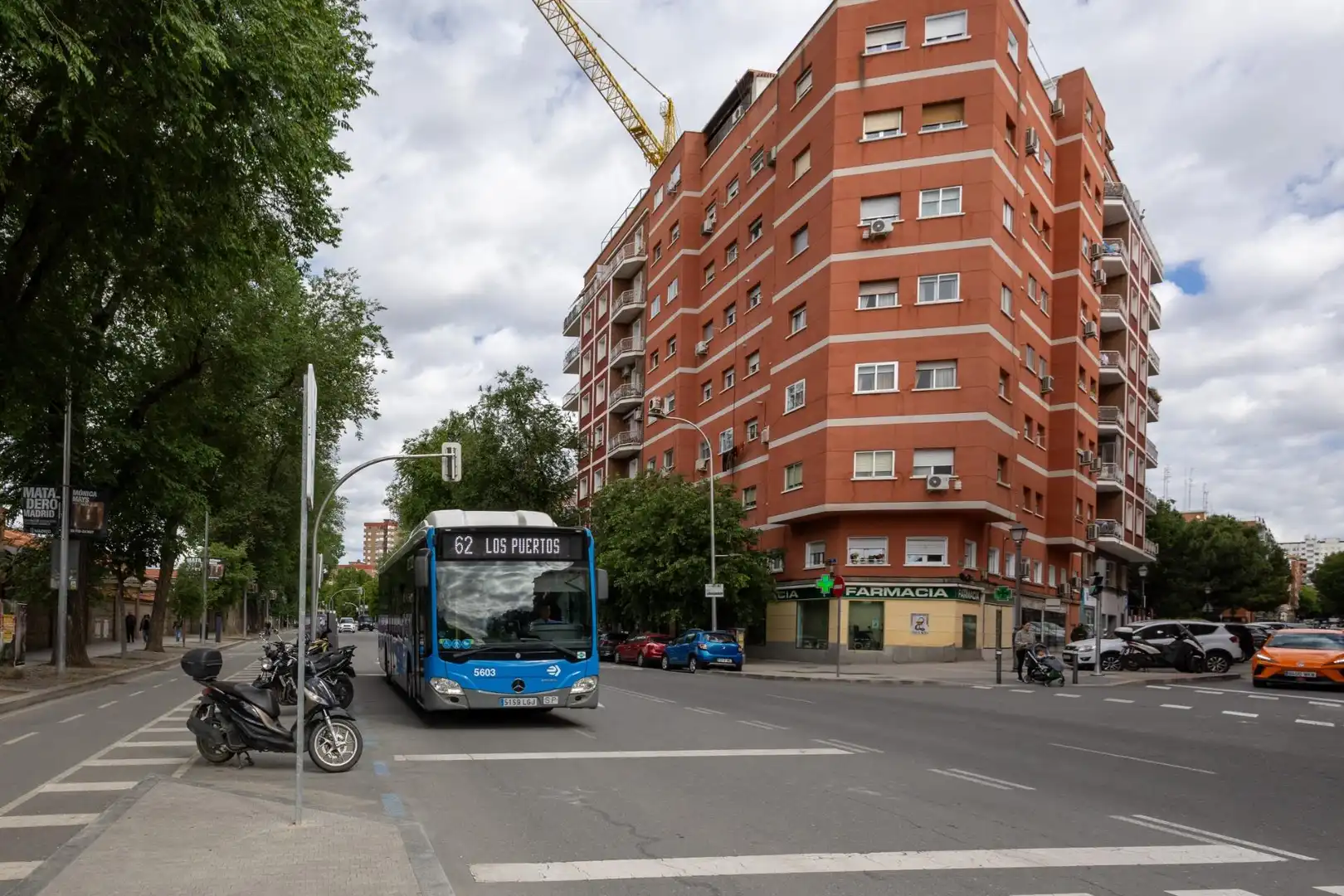 Vista exterior de Estudio de alquiler en Madrid con Aire acondicionado, Calefacción y Amueblado