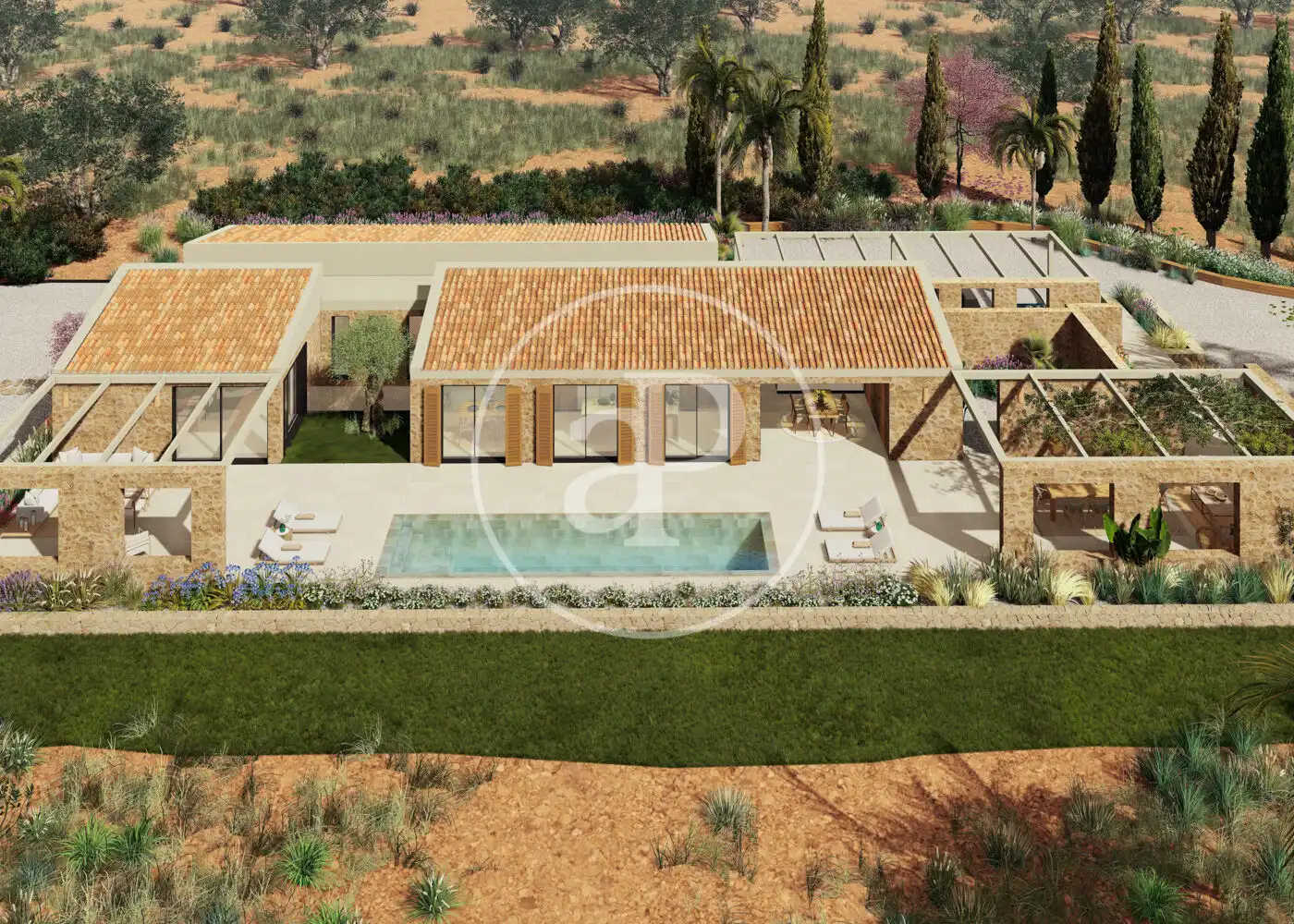 Vista exterior de Casa o chalet en venta en Sa Pobla con Aire acondicionado, Calefacción y Jardín privado