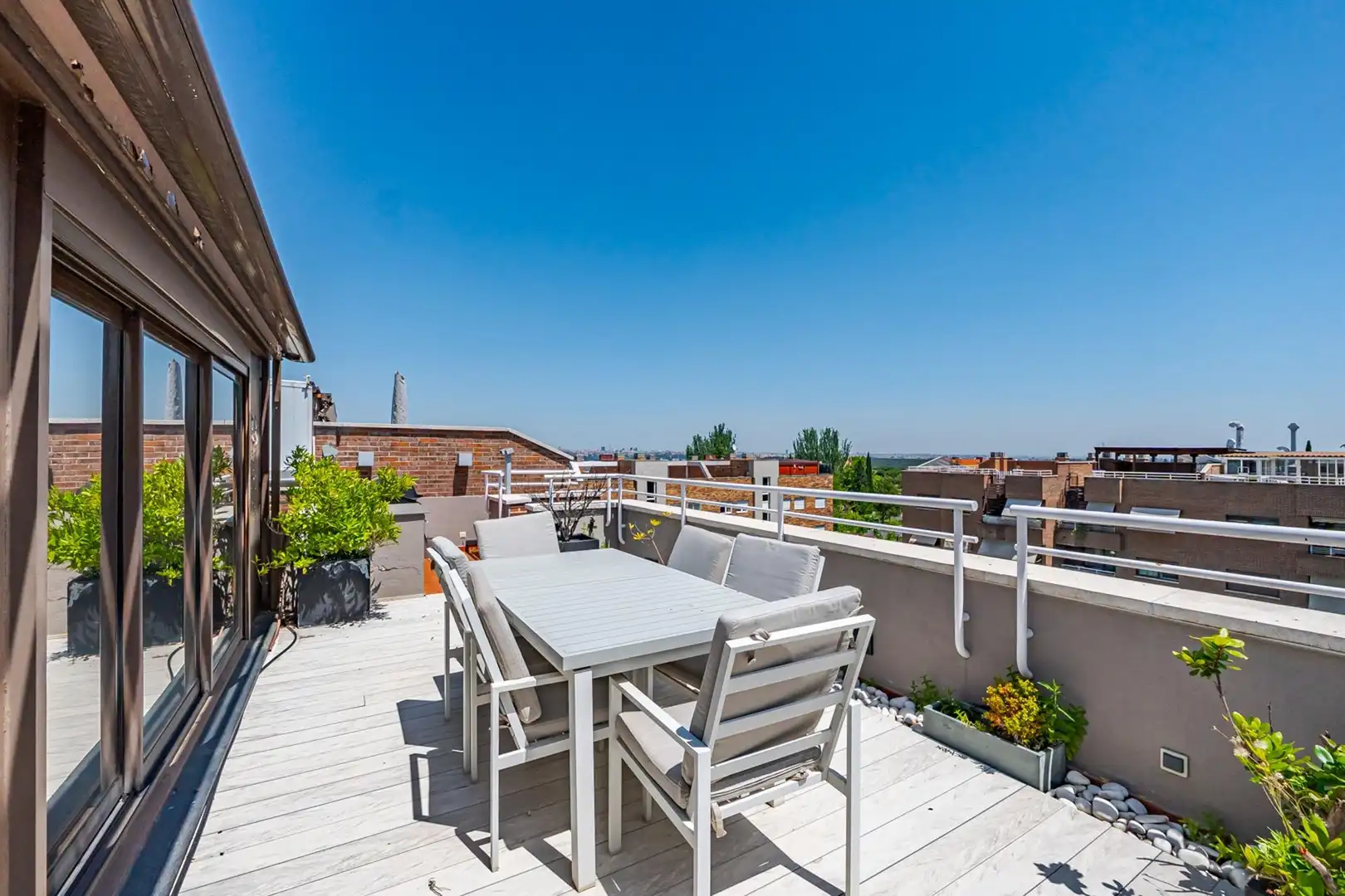 Terrassa de Àtic en venda en Pozuelo de Alarcón amb Aire condicionat, Calefacció i Jardí privat
