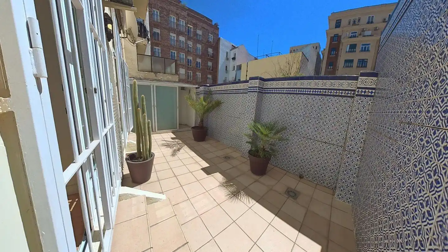 Terrassa de Planta baixa en venda en Barrio de Salamanca