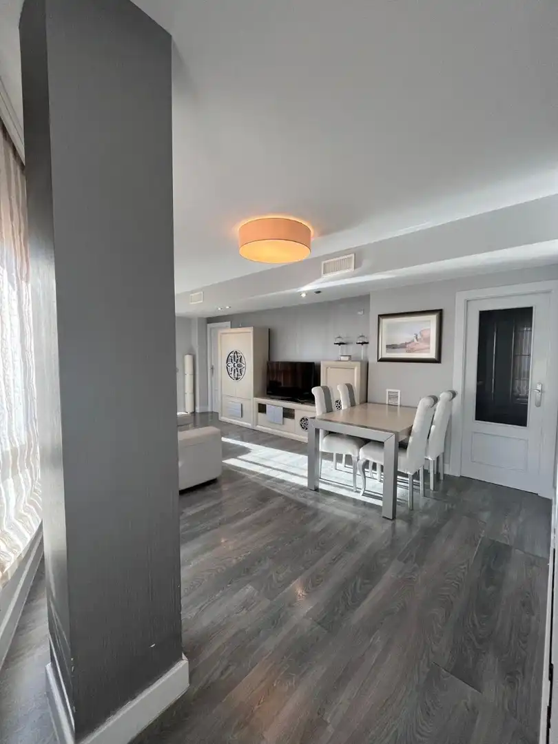 Sala de estar de Piso en venta en Águilas con Aire acondicionado, Parquet y Terraza