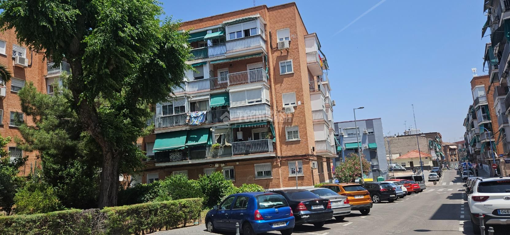 Vista exterior de Garatge en venda en Leganés