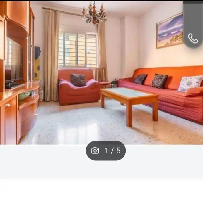 Sala d'estar de Planta baixa en venda en Dos Hermanas amb Aire condicionat i Terrassa