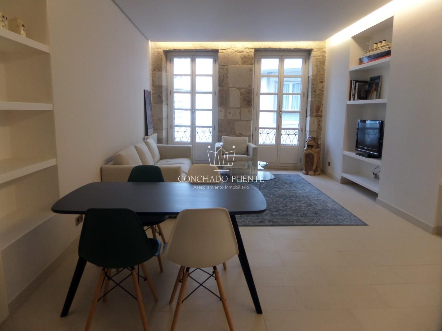 Living room of Flat for sale in A Coruña Capital 