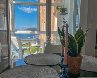 Terrace of Flat for sale in Baiona  with Heating, Private garden and Storage room