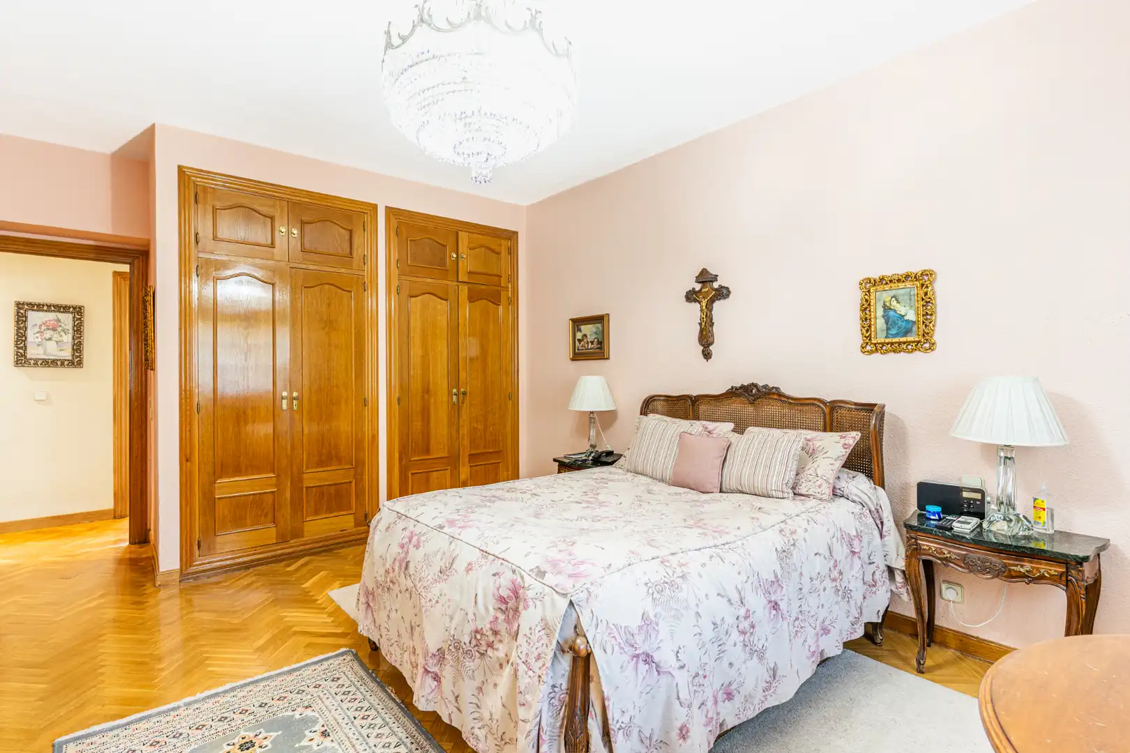 Bedroom of Houses for sale in Las Rozas de Madrid  with Air Conditioner, Heating and Private garden