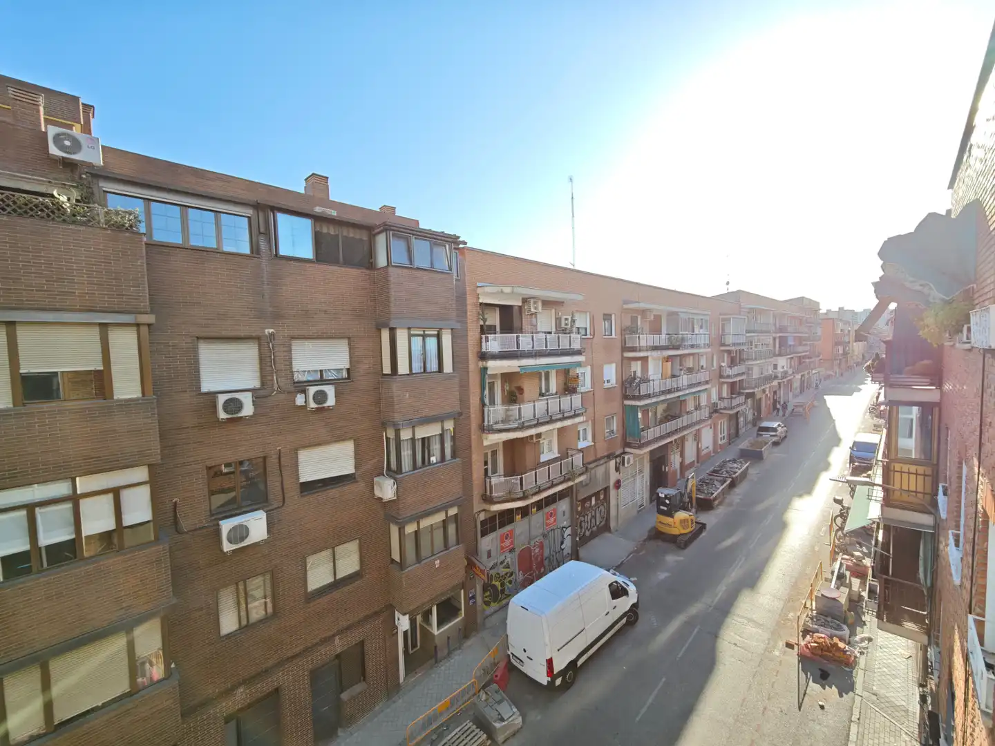 Vista exterior de Piso de alquiler en Madrid con Aire acondicionado, Terraza y Trastero