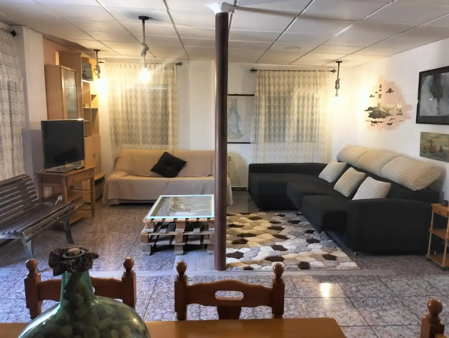 Sala d'estar de Casa o xalet en venda en Murcia amb Calefacció, Jardí privat i Terrassa