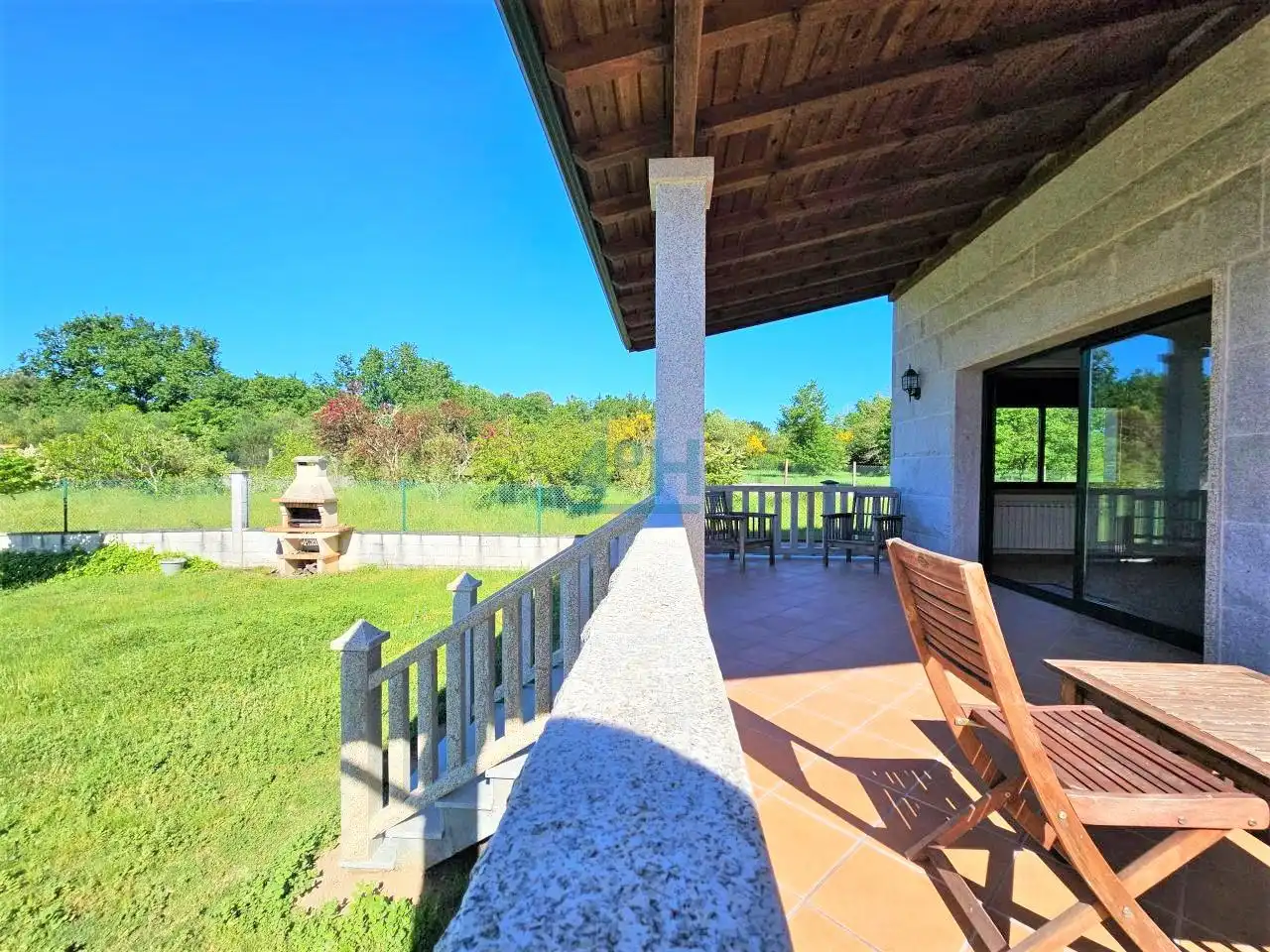 Terraza de Casa o chalet en venta en O Pereiro de Aguiar  con Calefacción, Jardín privado y Terraza