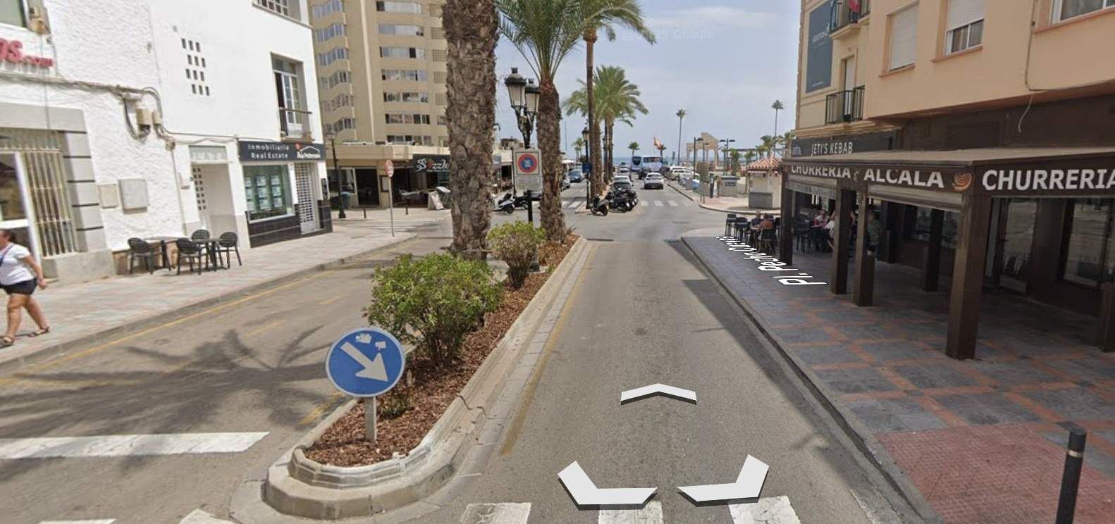 Vista exterior de Garaje de alquiler en Fuengirola