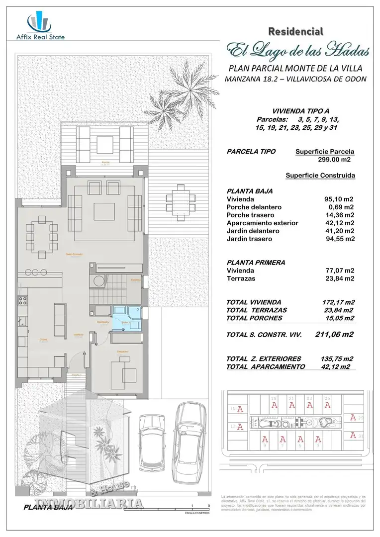 Casa adosada en venta en Villaviciosa de Odón con Calefacción, Jardín privado y Terraza