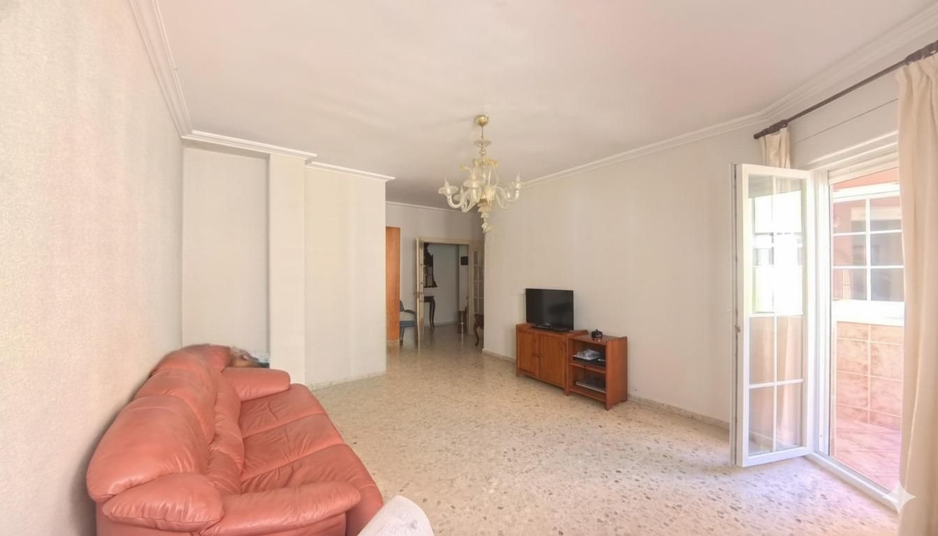 Sala de estar de Piso en venta en  Cádiz Capital con Aire acondicionado, Trastero y Balcón