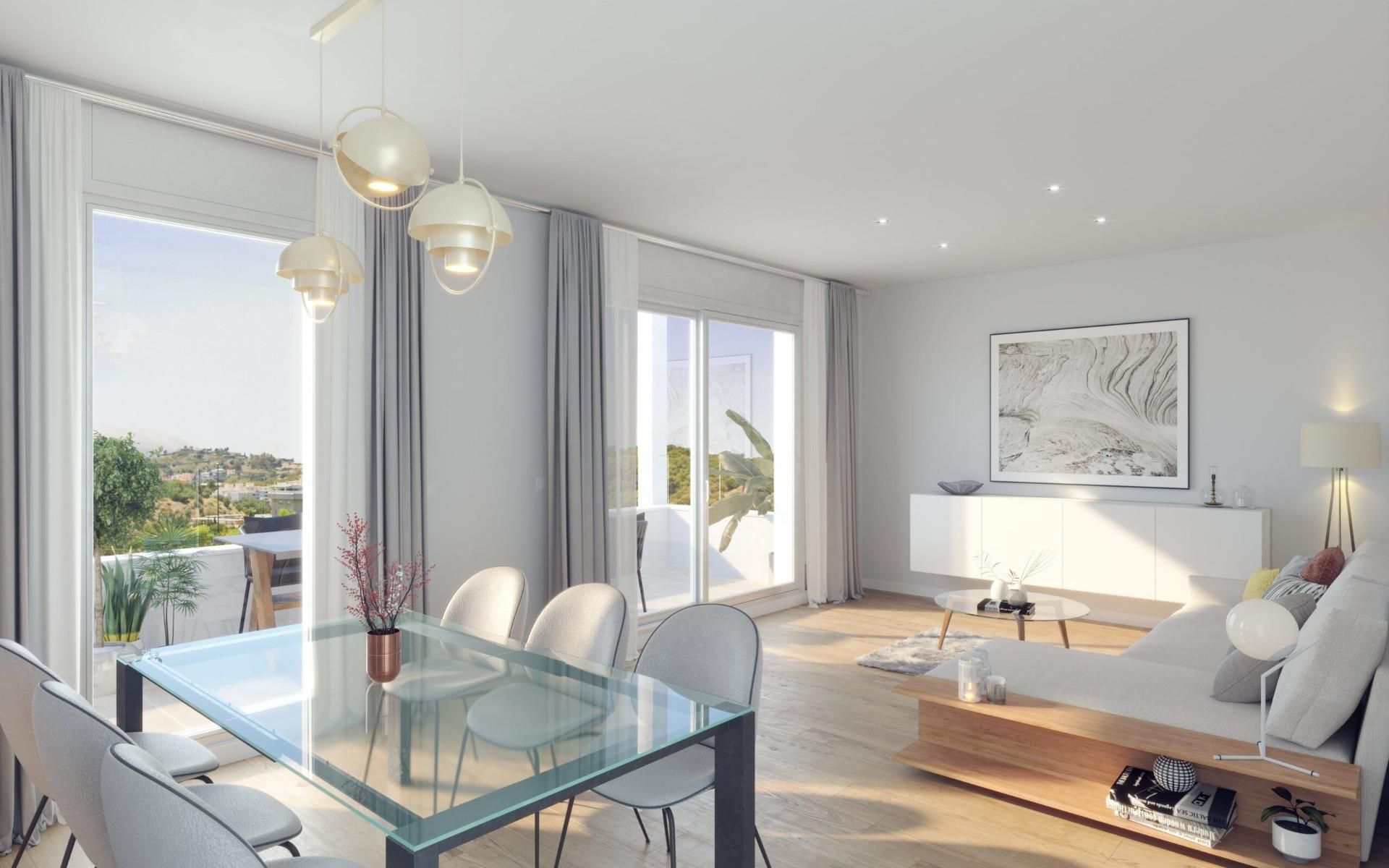 Living room of Flat for sale in Málaga Capital  with Air Conditioner, Heating and Terrace