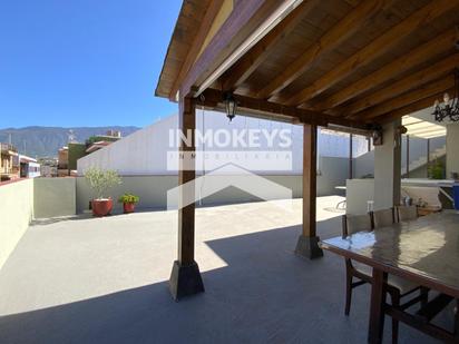 Terrasse von Haus oder Chalet zum verkauf in La Orotava mit Terrasse